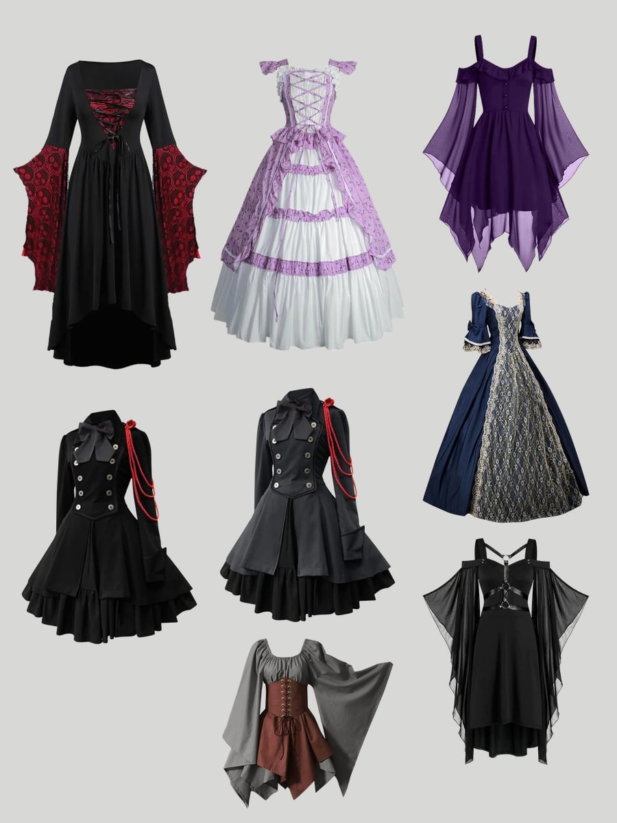 Mesmerizing Medieval Dress: Fashion's Timeless Trove!