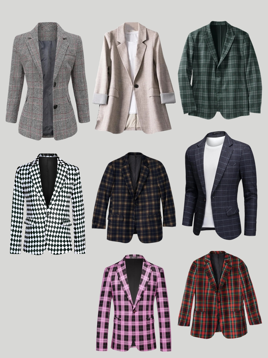 Alice Cullen Clothes: The Chic Plaid Blazer Look