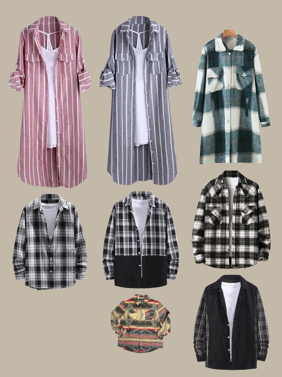 Grungecore Glam: Distressed Flannel & Ripped Jeans