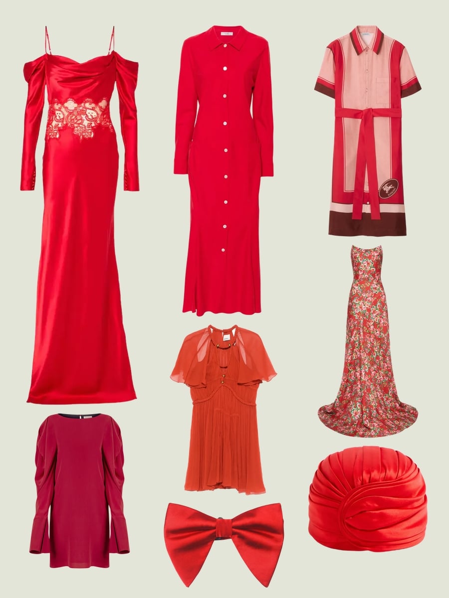 Indian Wedding Dresses: Rock a Red Lehenga