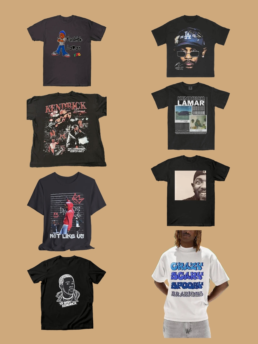 Rock Kendrick Lamar Tees with Flair and Confidence