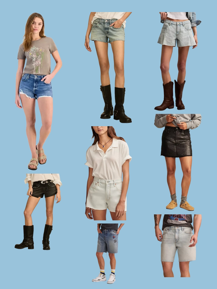 Rock Your Summer: Lucky Brand Denim Shorts
