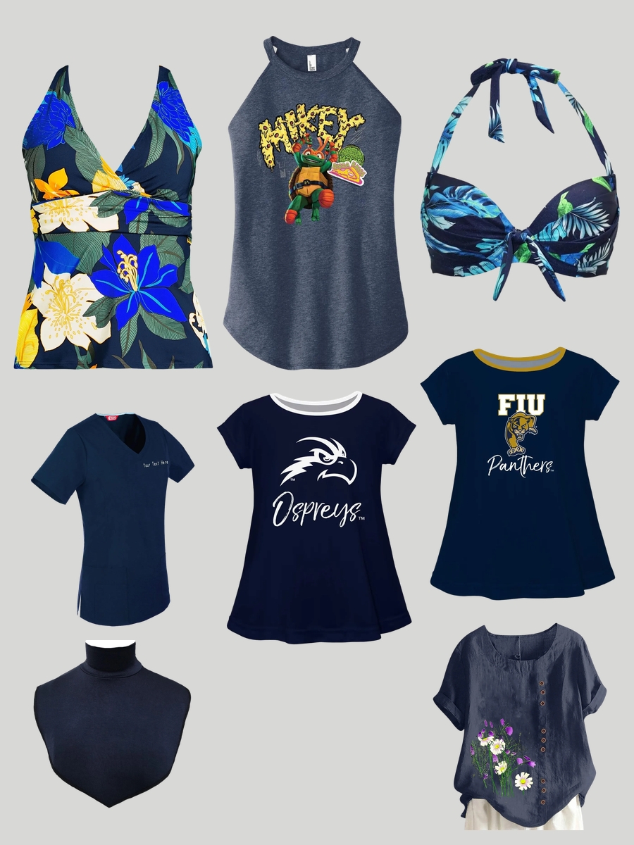 Blue Tube Top Magic: Style and Glamour Unleashed