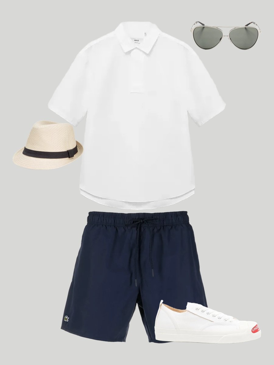 Beach Outfit Bliss: Summer Styling for Men