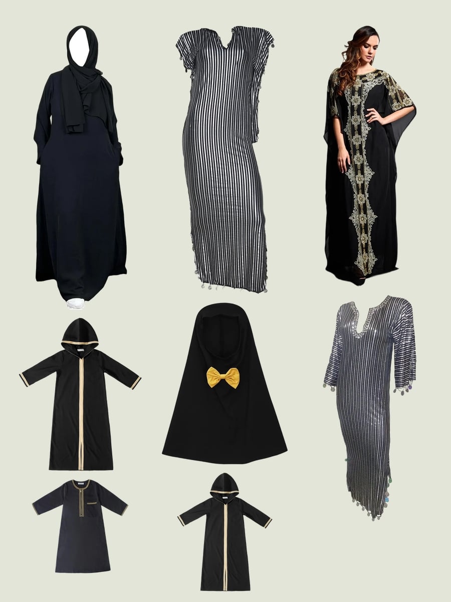 Chic and Modern: Embrace the Black Abaya Dress