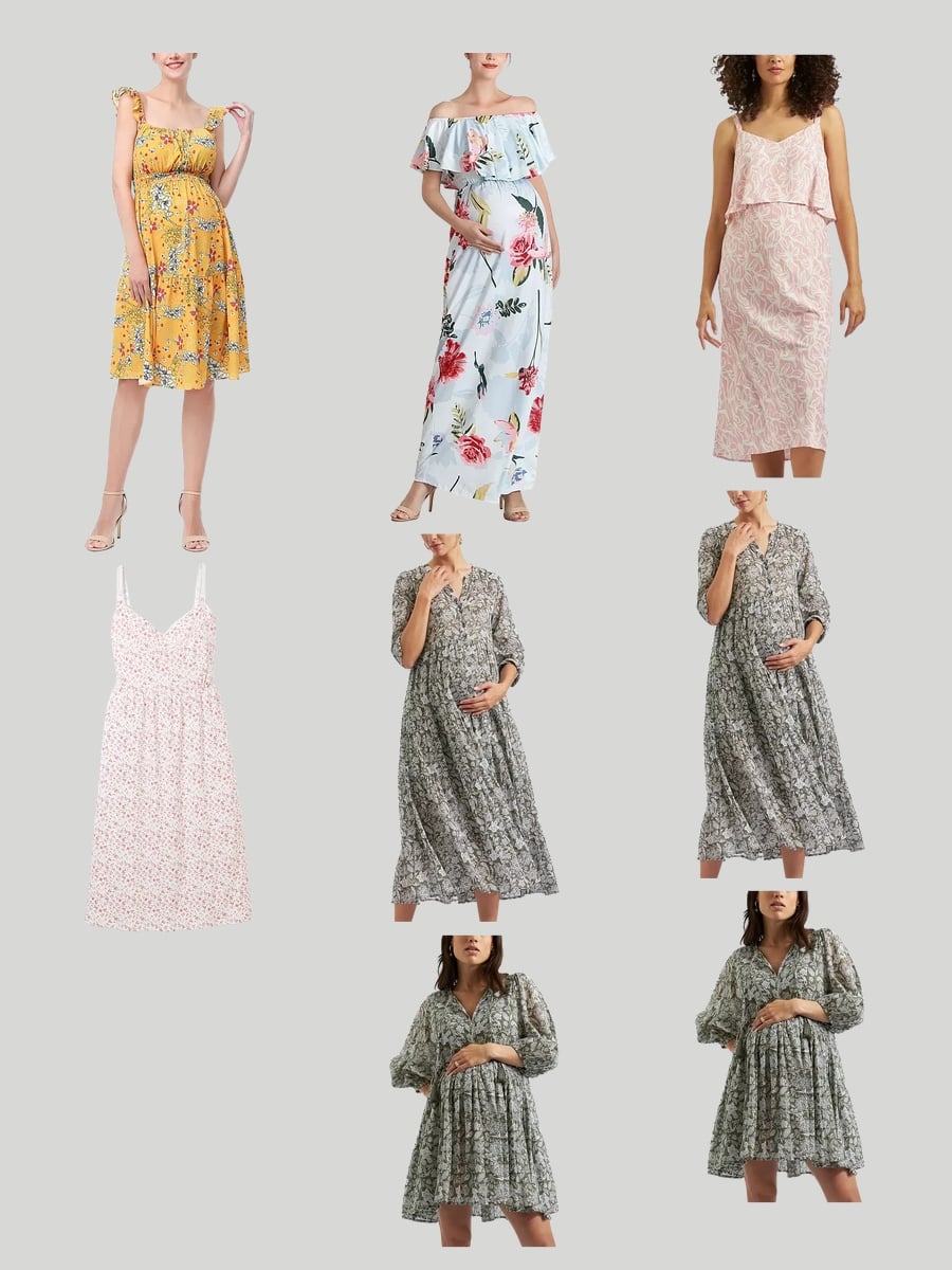 Nursing Dresses: Chic & Functional Floral Wonders