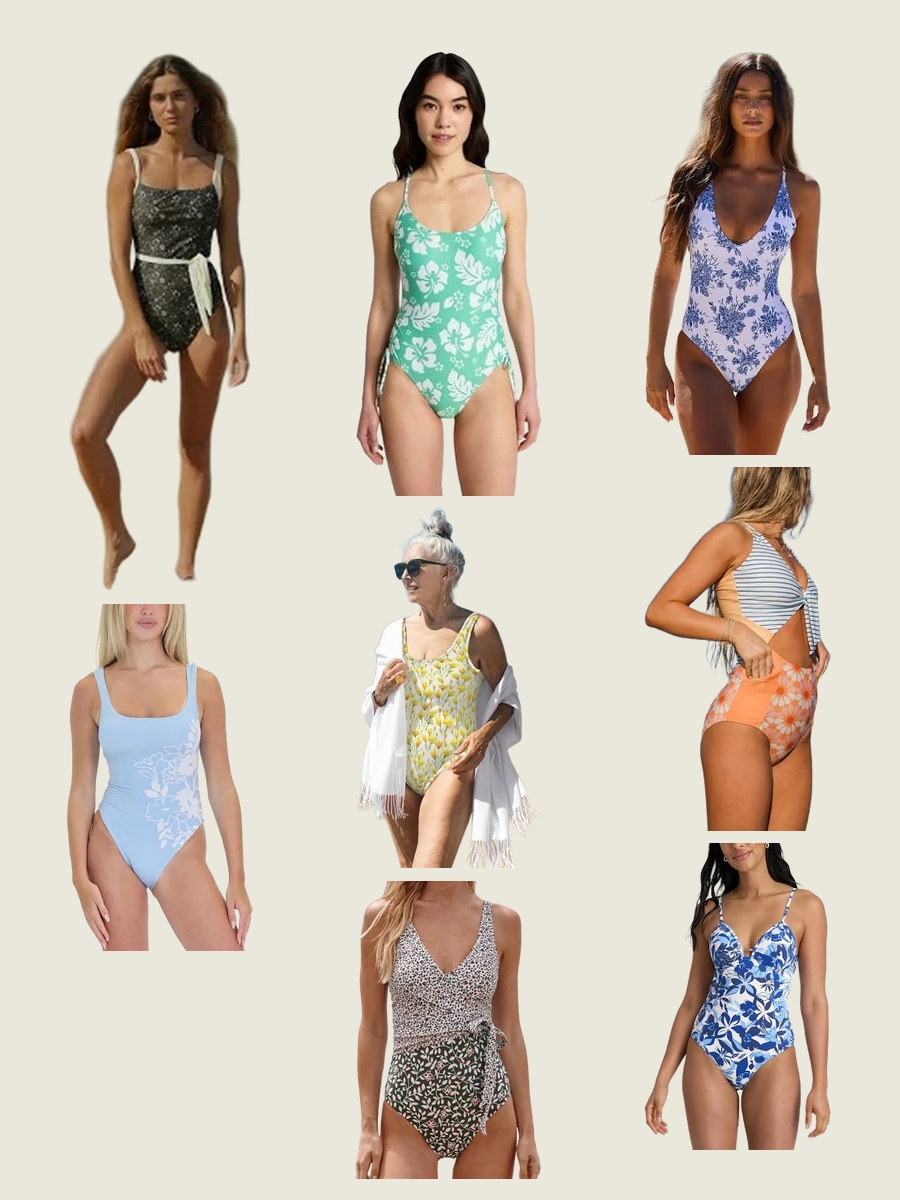 Dylan Dreyer Swimsuit Style: The Floral One-Piece Revival