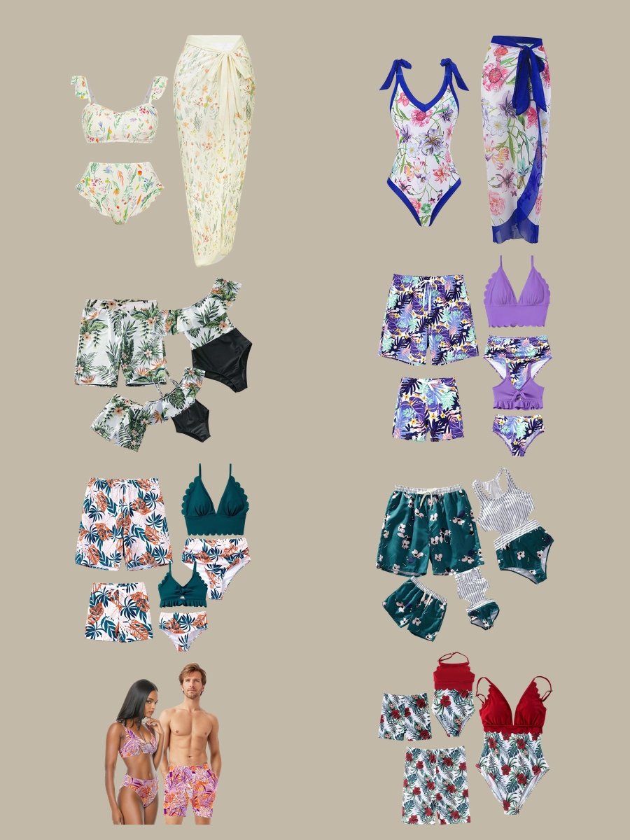 Mother and Daughter Matching Swimsuits: Dive into Style!