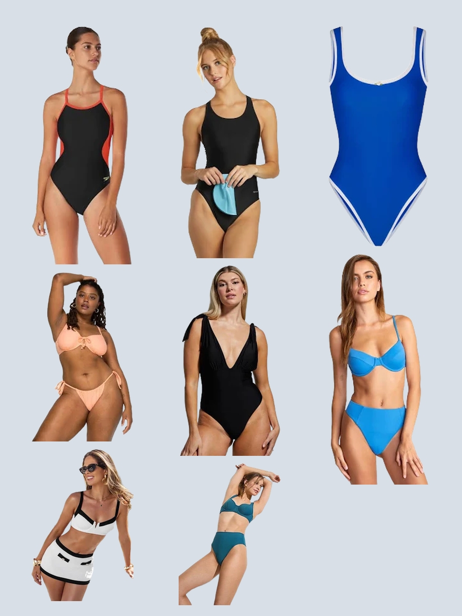 Dive In with Stylish Bra-Sized Swimsuits