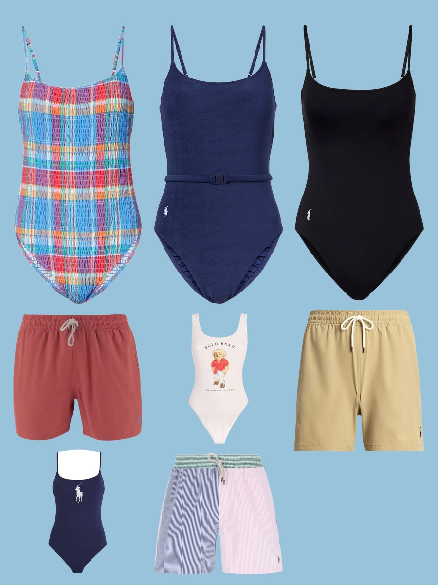 Dive into Chic: Ralph Lauren Ladies Swimsuits