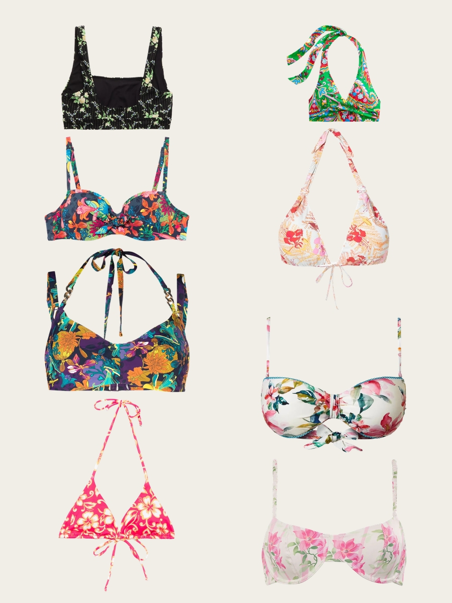 D Cup Swimsuits: Dive Into Style with Floral Prints!