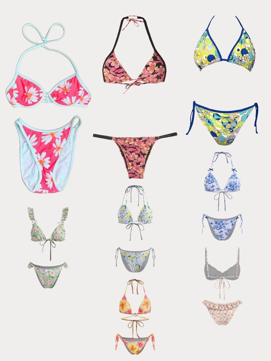 Cute Inexpensive Swimsuits: Dive into Floral Fun!