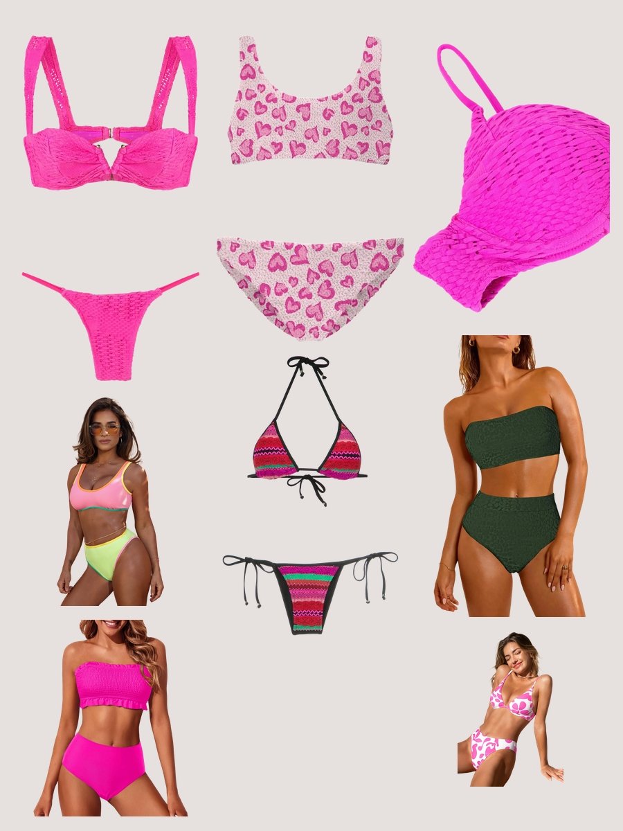 Make Waves: The Hot Pink One Piece Swimsuit