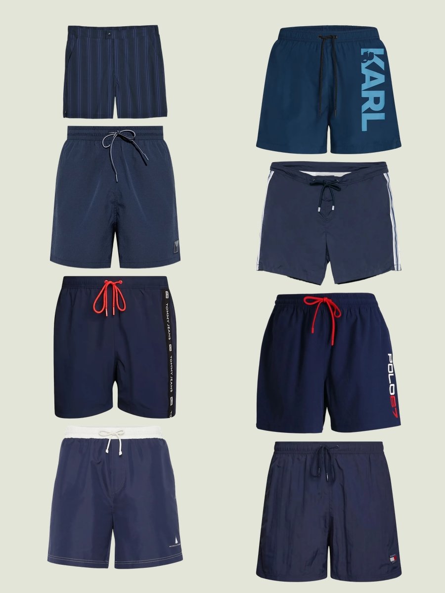 Men Swimsuit Guide: Dive Into Navy Blue Style