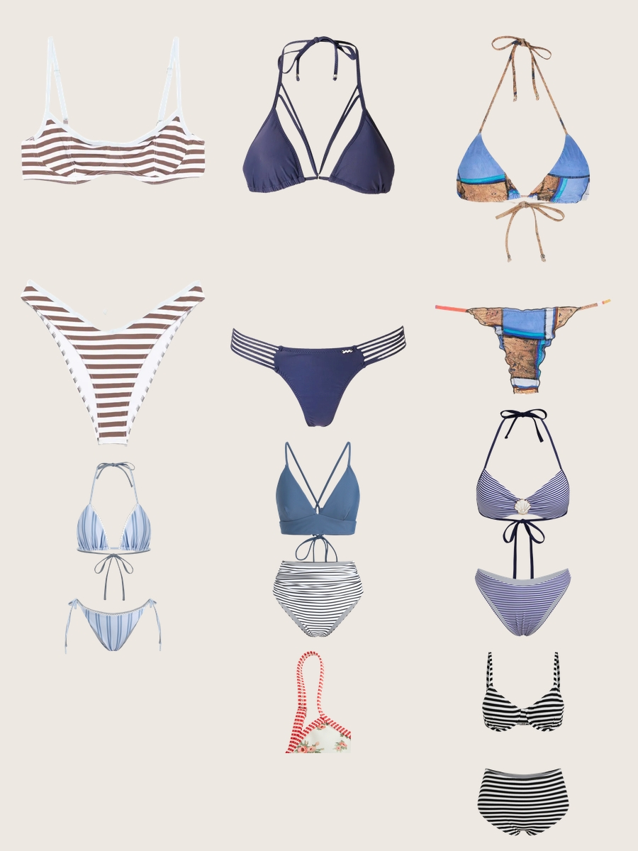 Patriotic Swimsuit Frenzy: Dive into Stars and Stripes