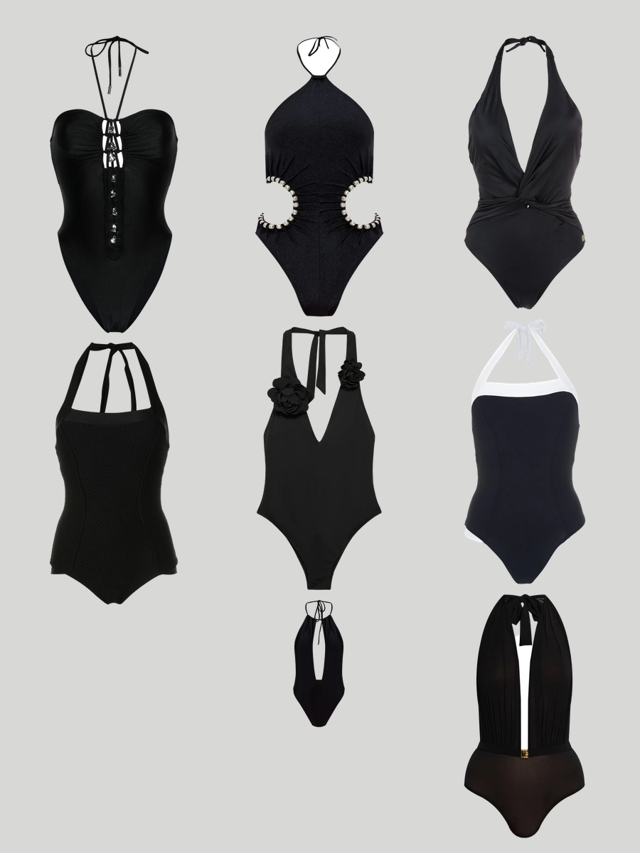 Sizzling Black Top Swimsuit Looks to Rock This Summer