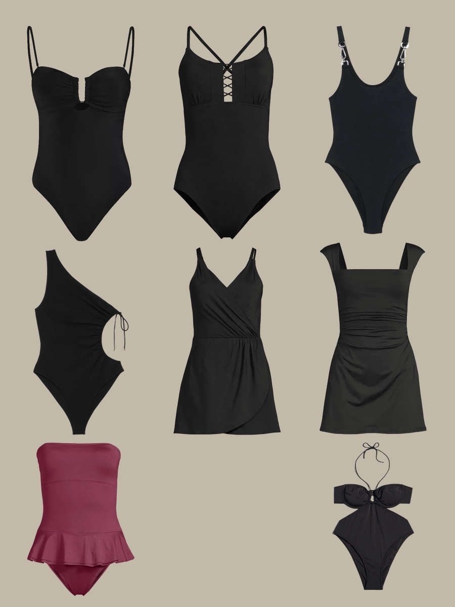 Full Bottom Coverage Swimsuit: Chic & Confident