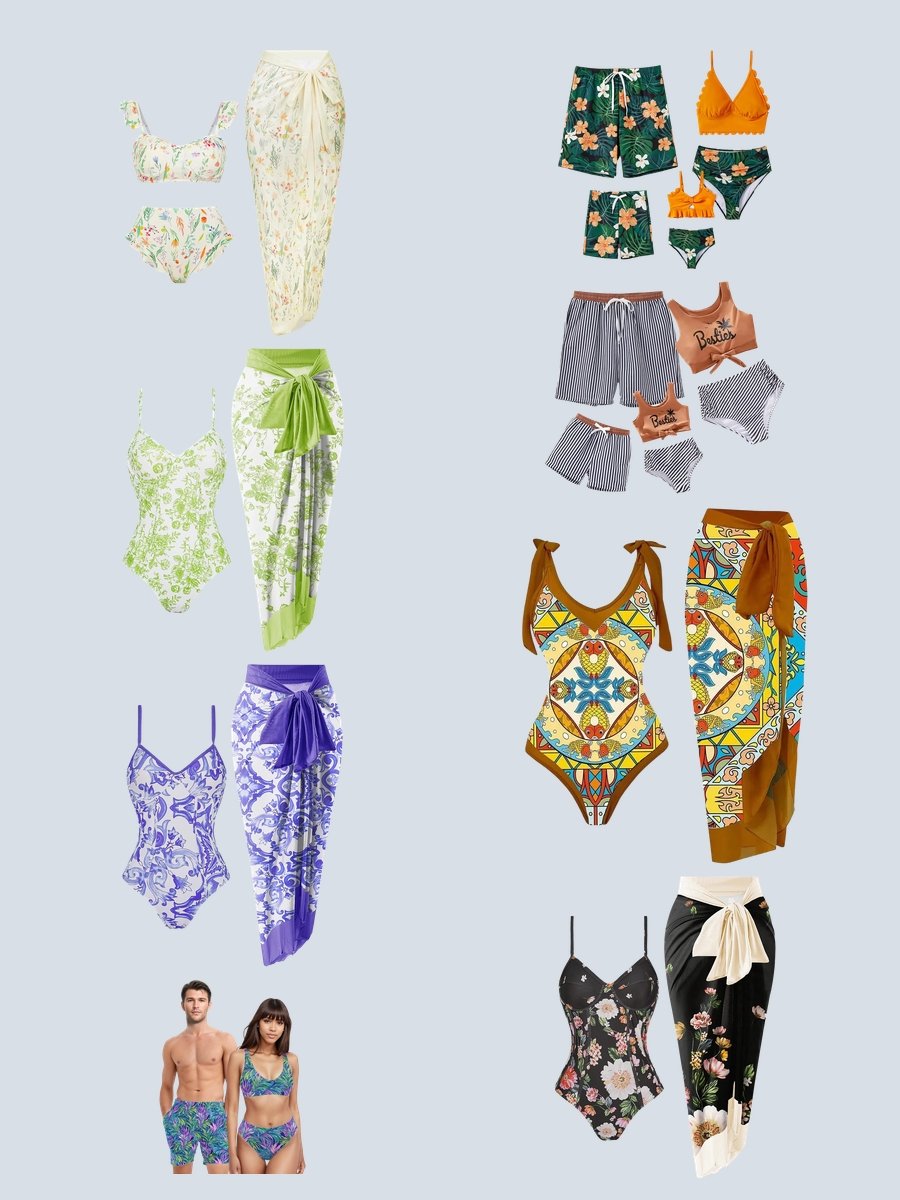 Mother Daughter Swimsuits: Floral Fun for All Ages
