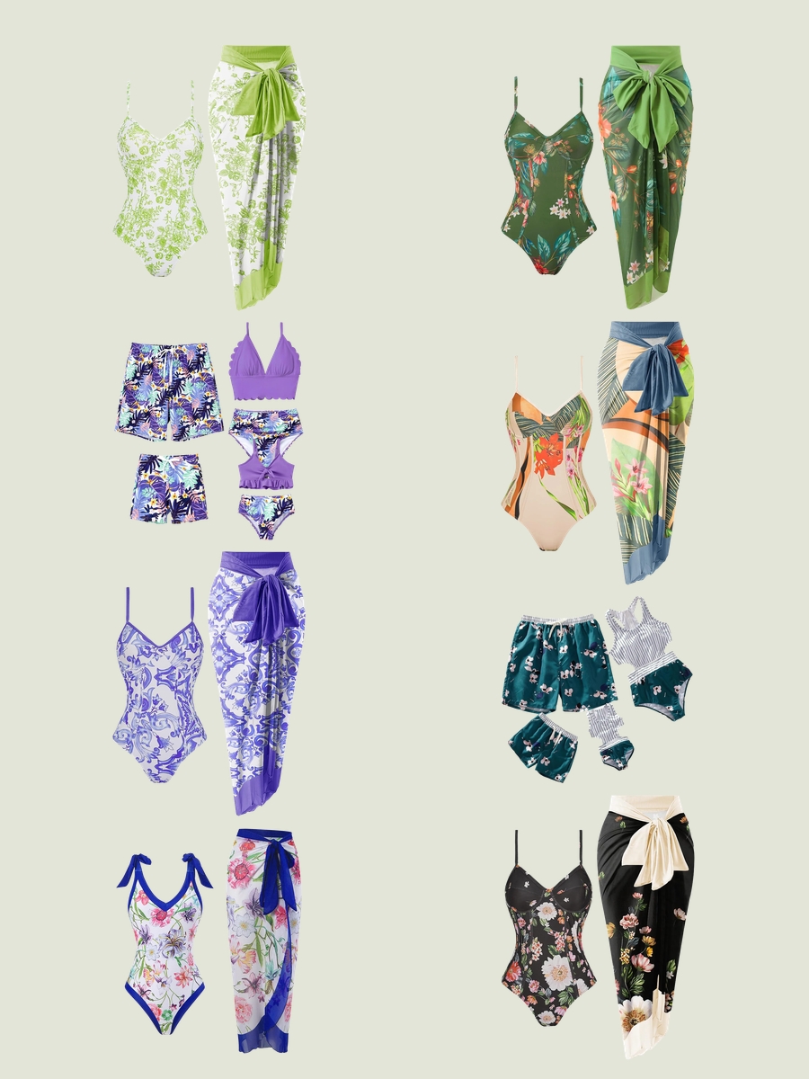 Mother-Daughter Matching Swimsuits: Swim in Style Together