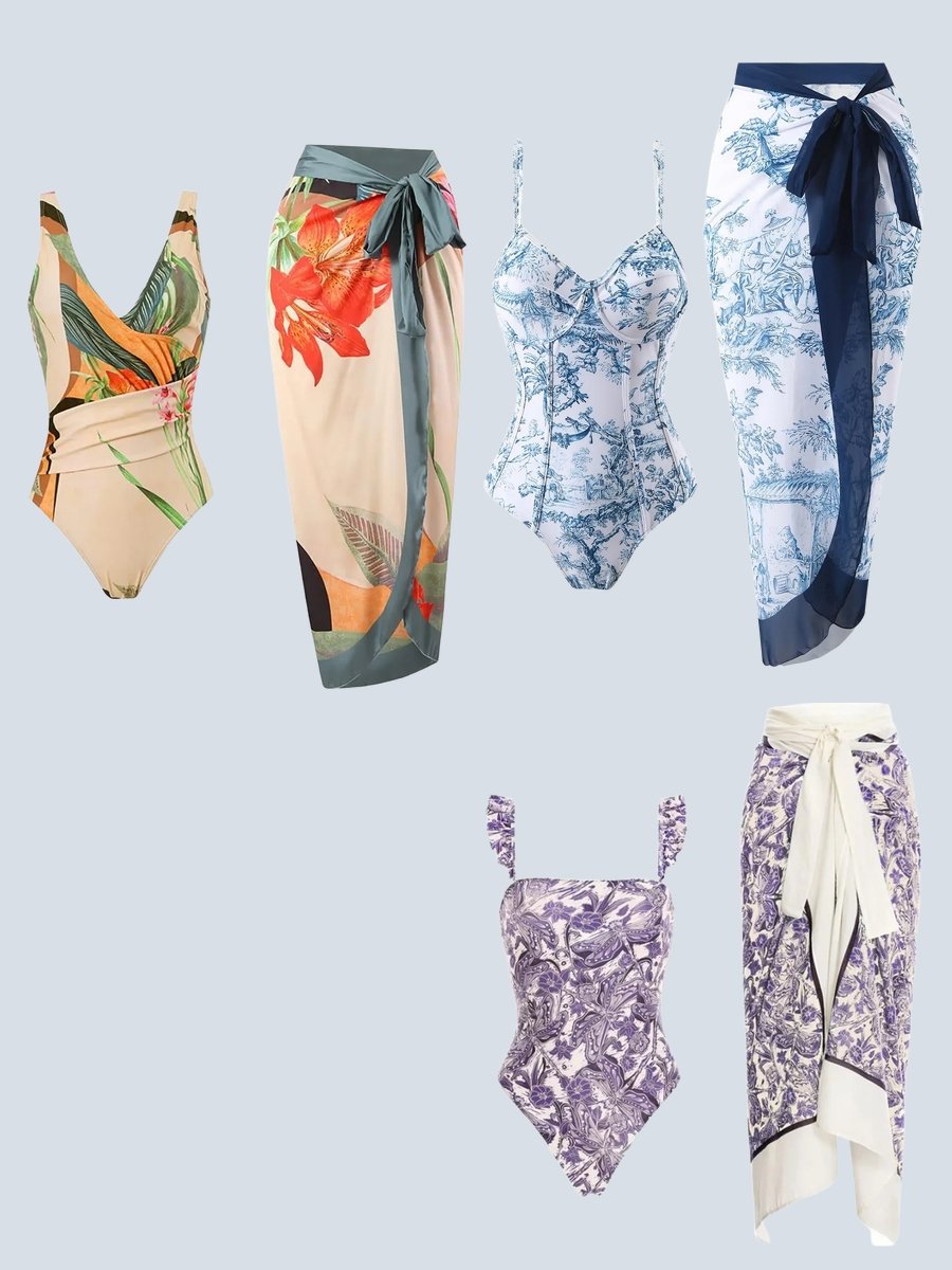 Sizzle This Summer: Sarong Swimsuits