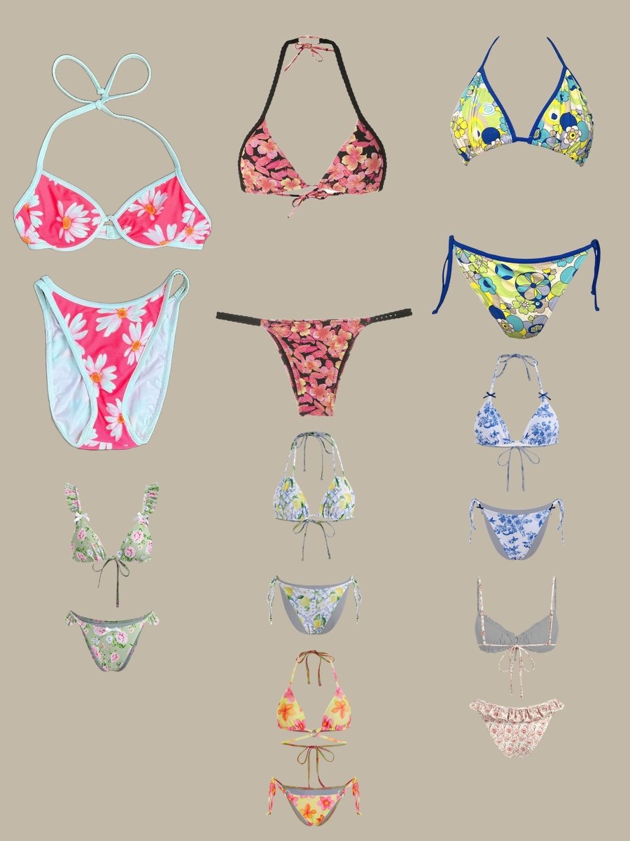 Teens Swimsuit Trends: Dive Into This Floral Bikini Dream
