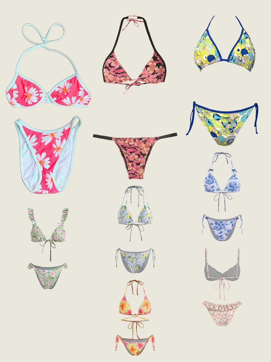 Birthday Swimsuit: Dive into Floral Adventure!