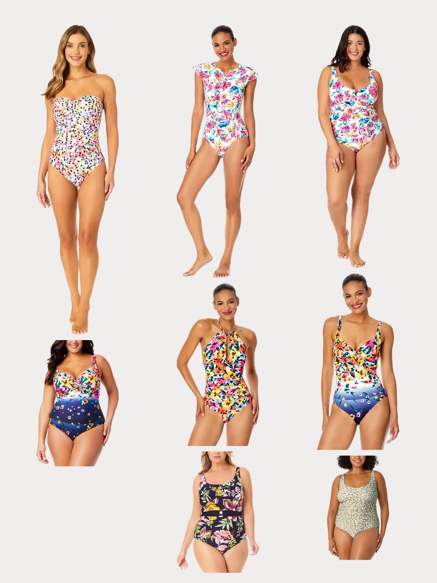Anne Cole Swimsuit: Dive into Floral Elegance
