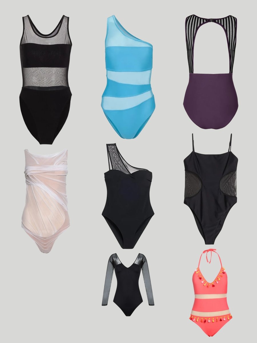 Mesh Mesh Transparent Swimsuit: Dive into Summer Style