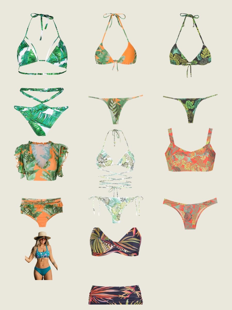 Brazil Swimsuits: Sizzle in a Tropical Print Bikini