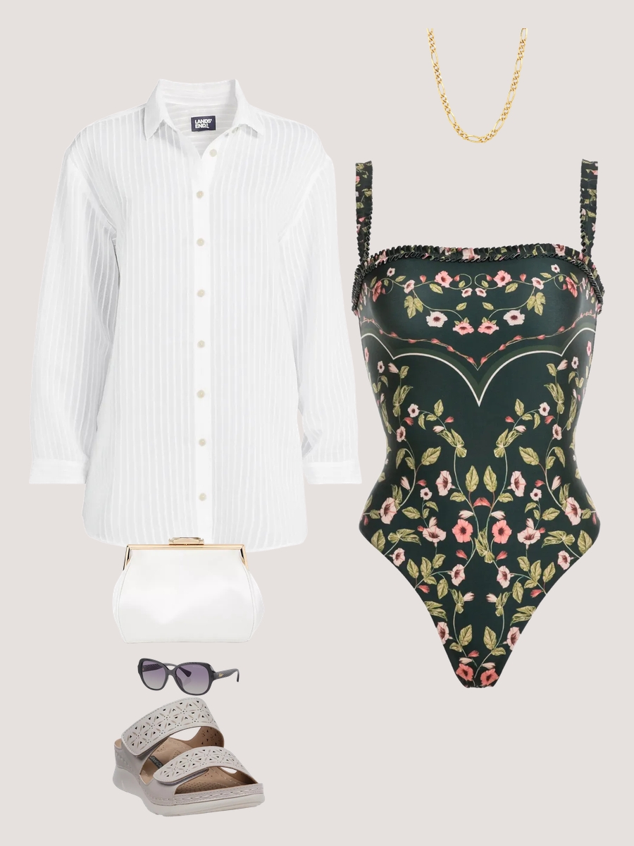 Bride To Be Swimsuit: Elegant Poolside Style