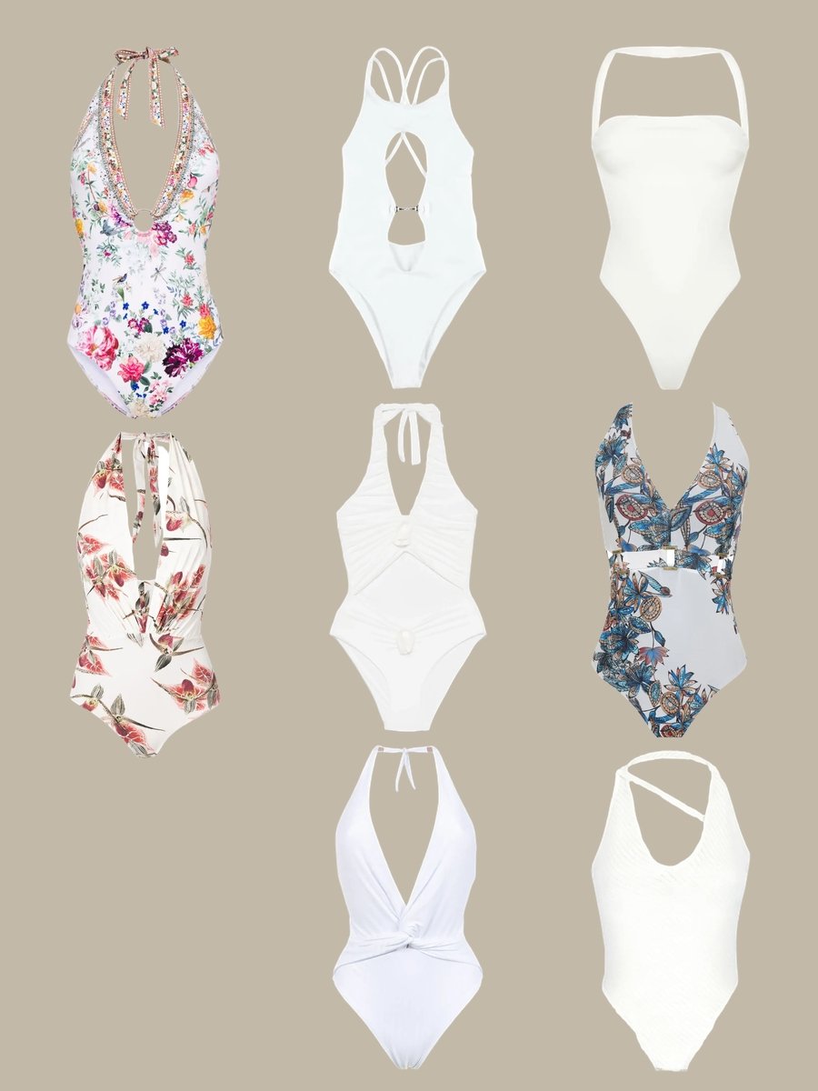 Chic Ladies White Swimsuits for Every Moment