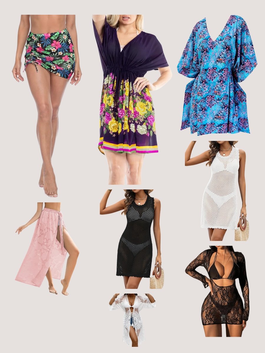 Ladies Swimsuit Coverups: Flaunt Floral Magic!