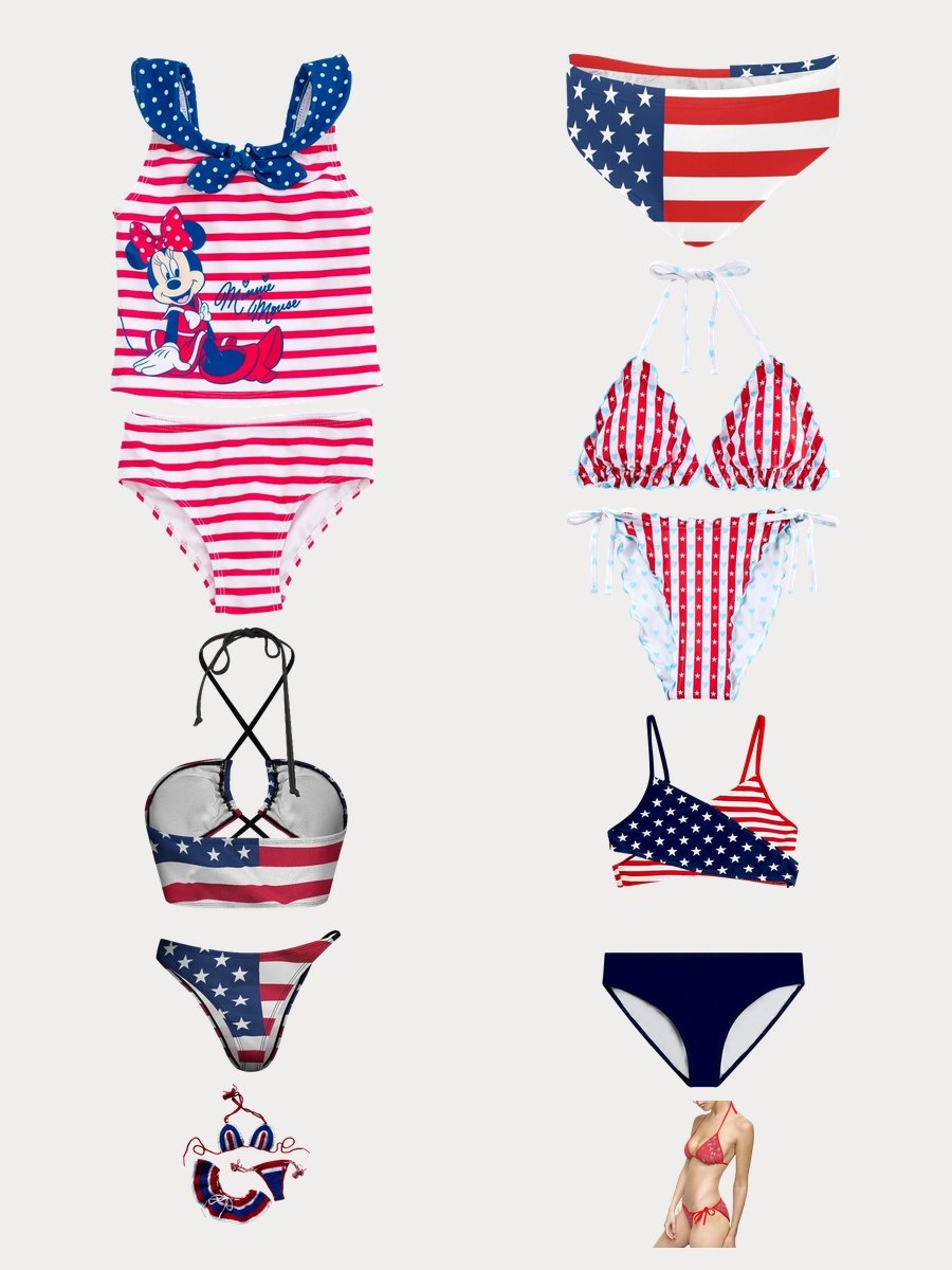 July Fourth Swimsuits: Dive Into Patriotic Style