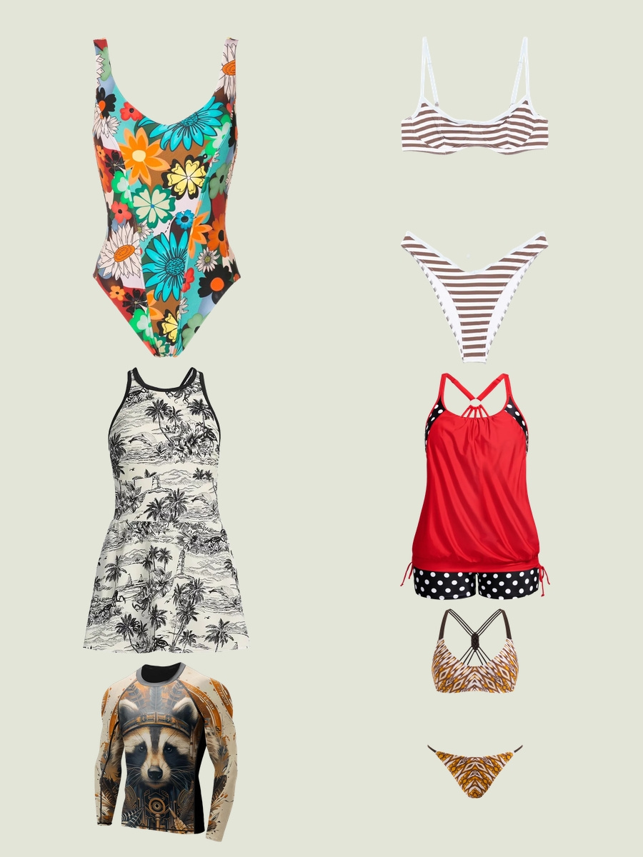 Dive into Stylish Patterns for Swimsuits!
