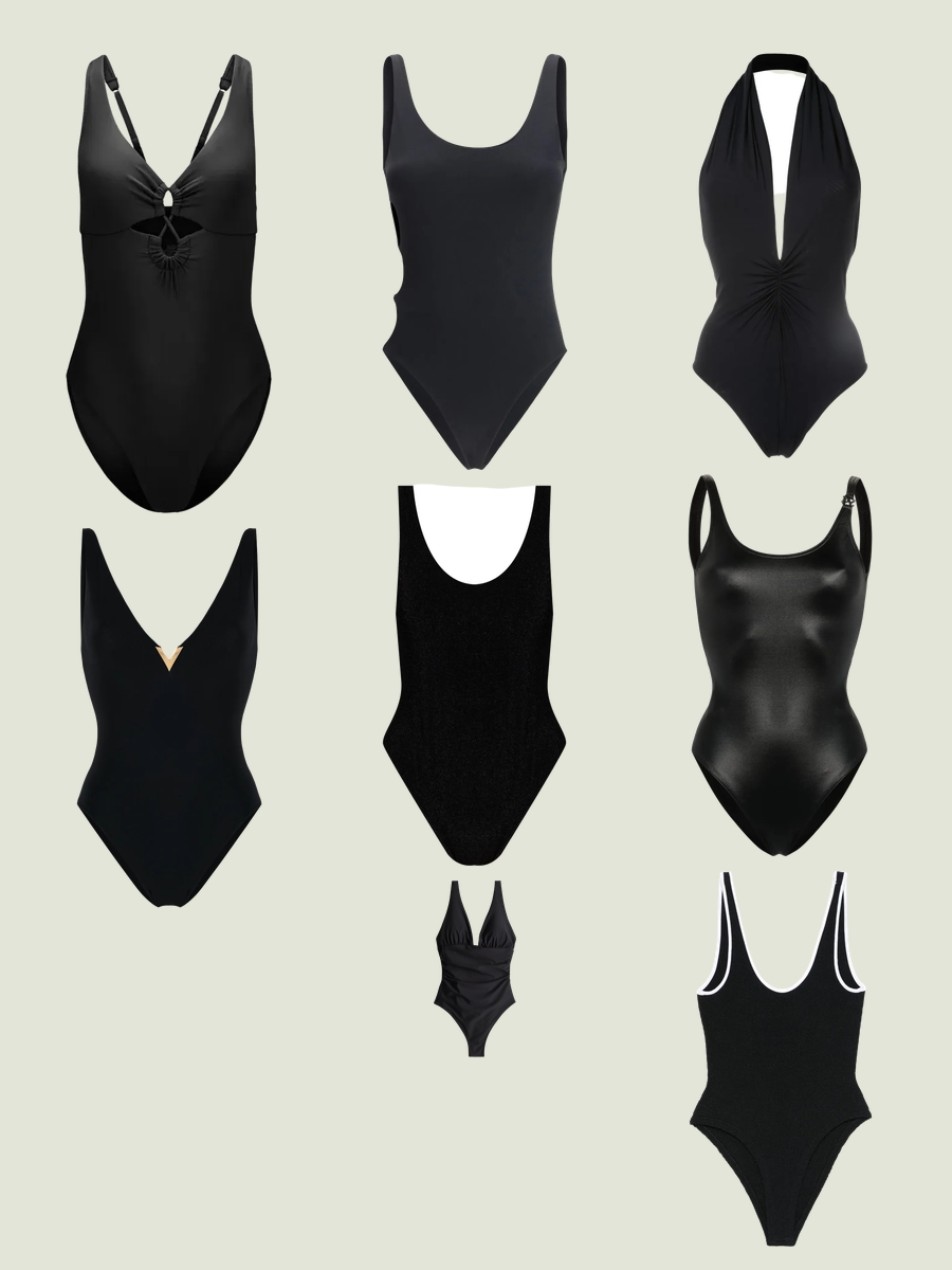 Dive Into Style: Black Backless Swimsuit Wins!