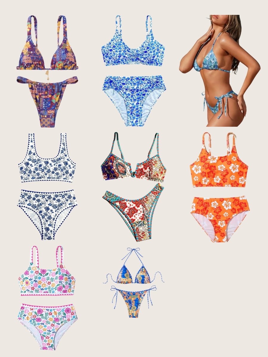 Boho Style Swimsuits: Dive Into Floral Freedom