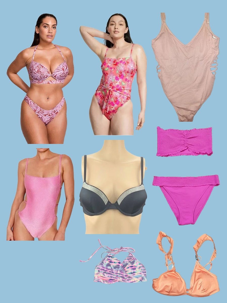 Dive into Style: The VS Pink Swimsuit Splash