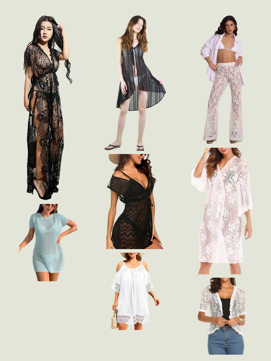 Sexy Swimsuit Cover Up: The Sheer Lace Revolution