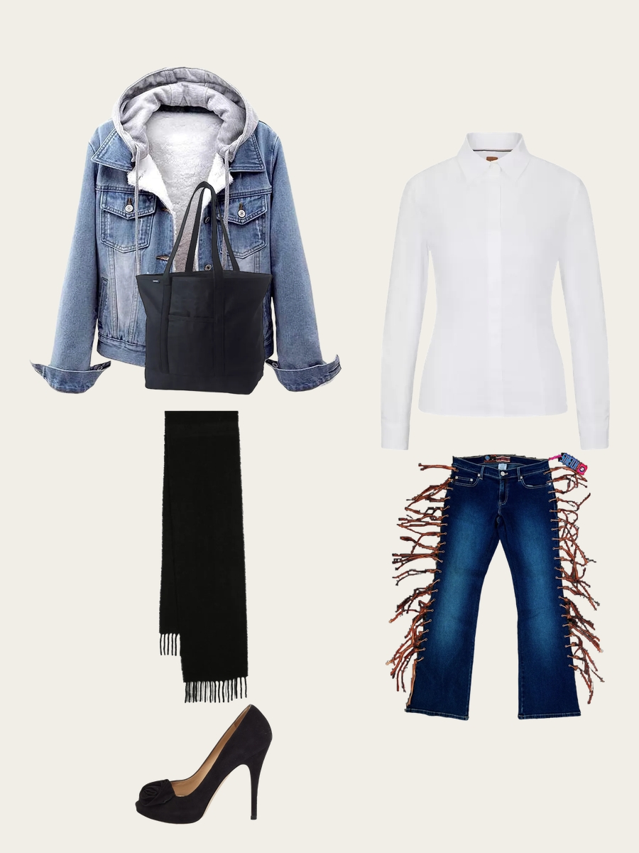 Chic Ways to Style a Denim Dress Effortlessly