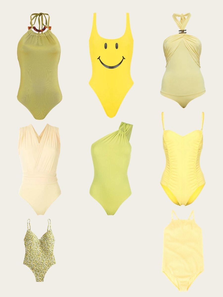 Yellowing Swimsuit: Make Waves with the Perfect Splash!