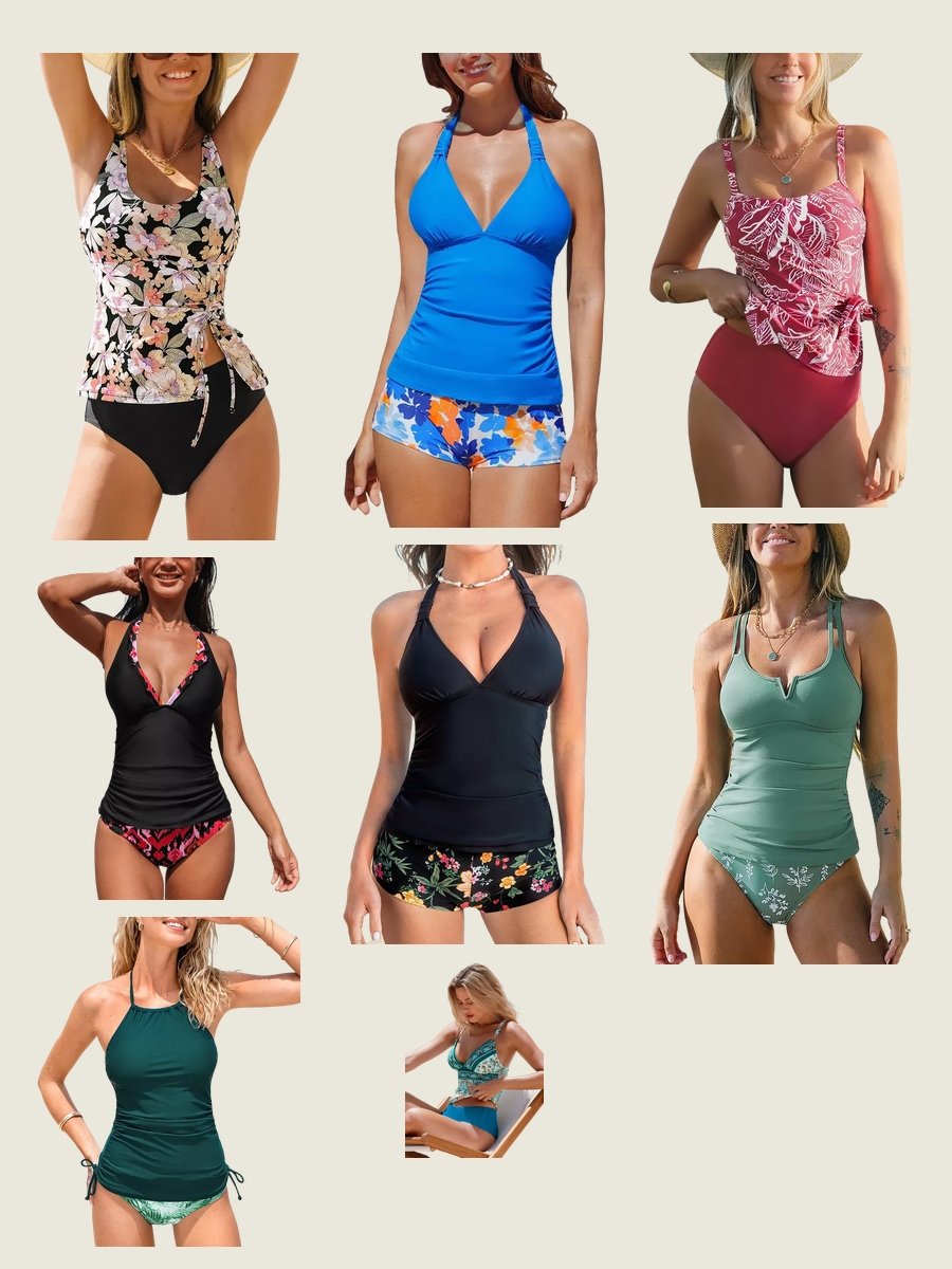 Swimsuit Tankini: Flaunt Your Floral Fantasy