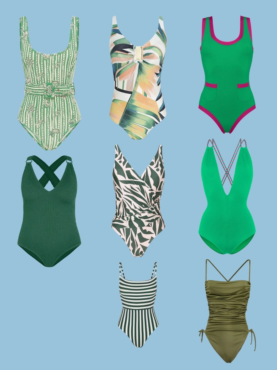Dive into Style with Aqua Green Swimsuits