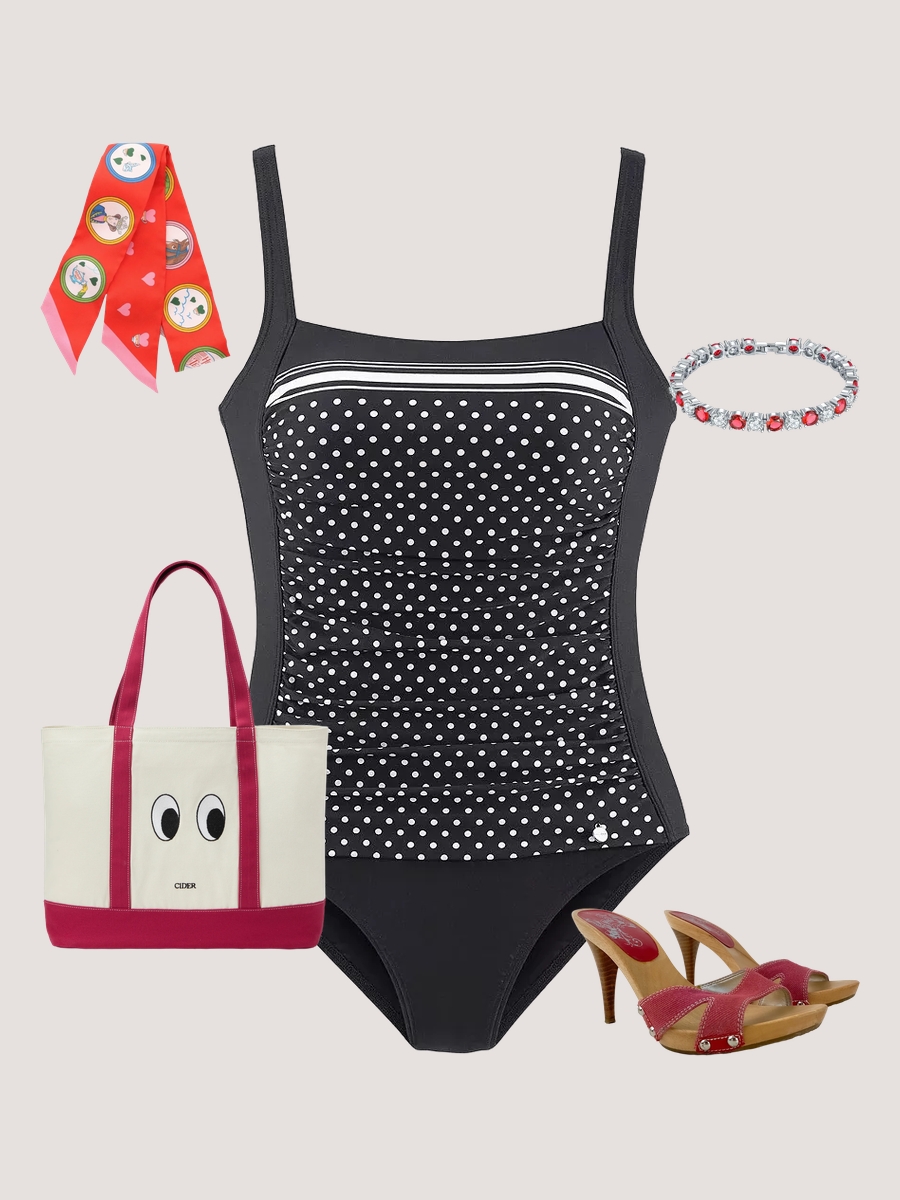 Women's Retro Style Swimsuits: Dive into Decades!