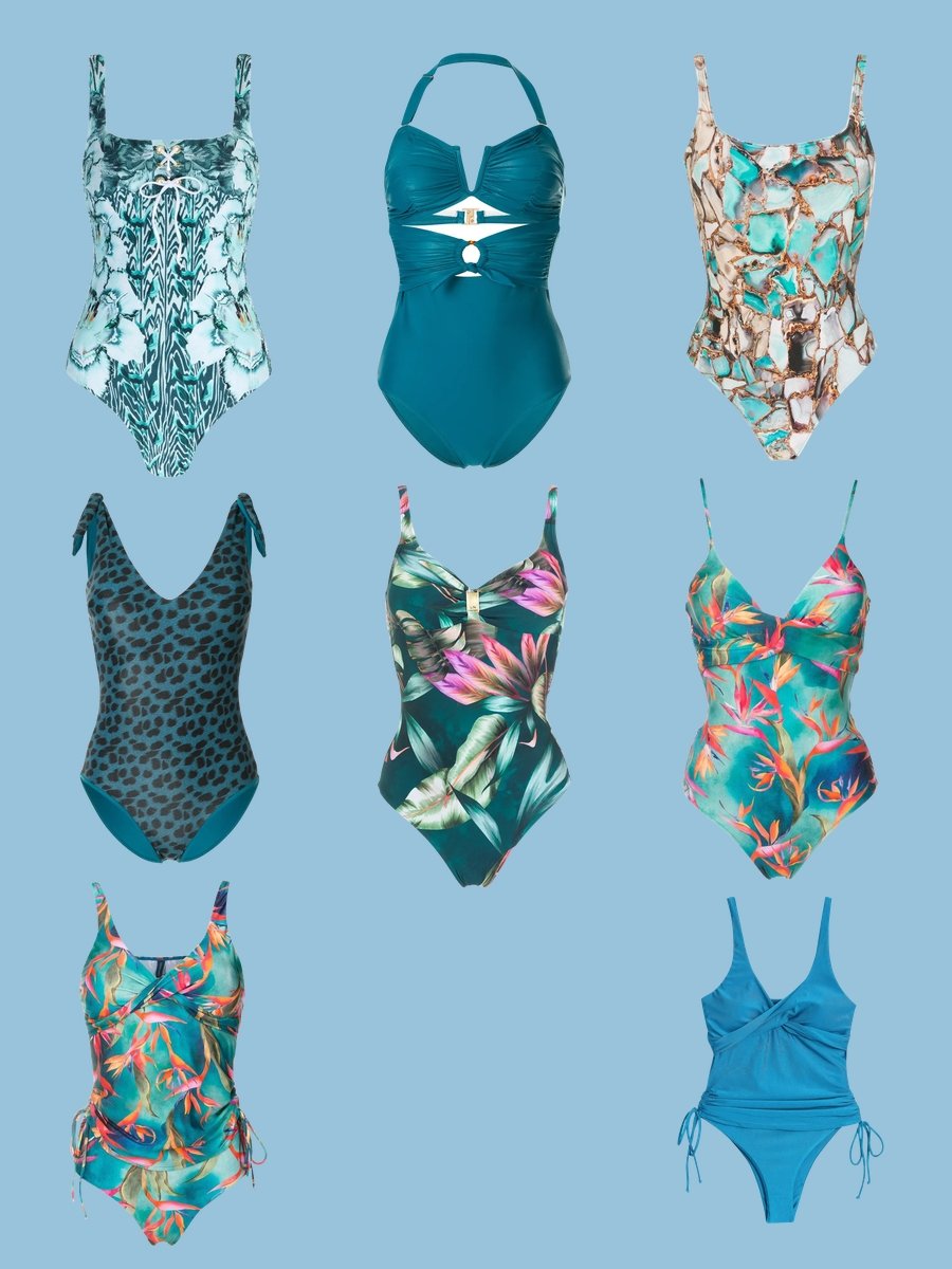 Splash into Style: The Teal Swimsuit Revolution
