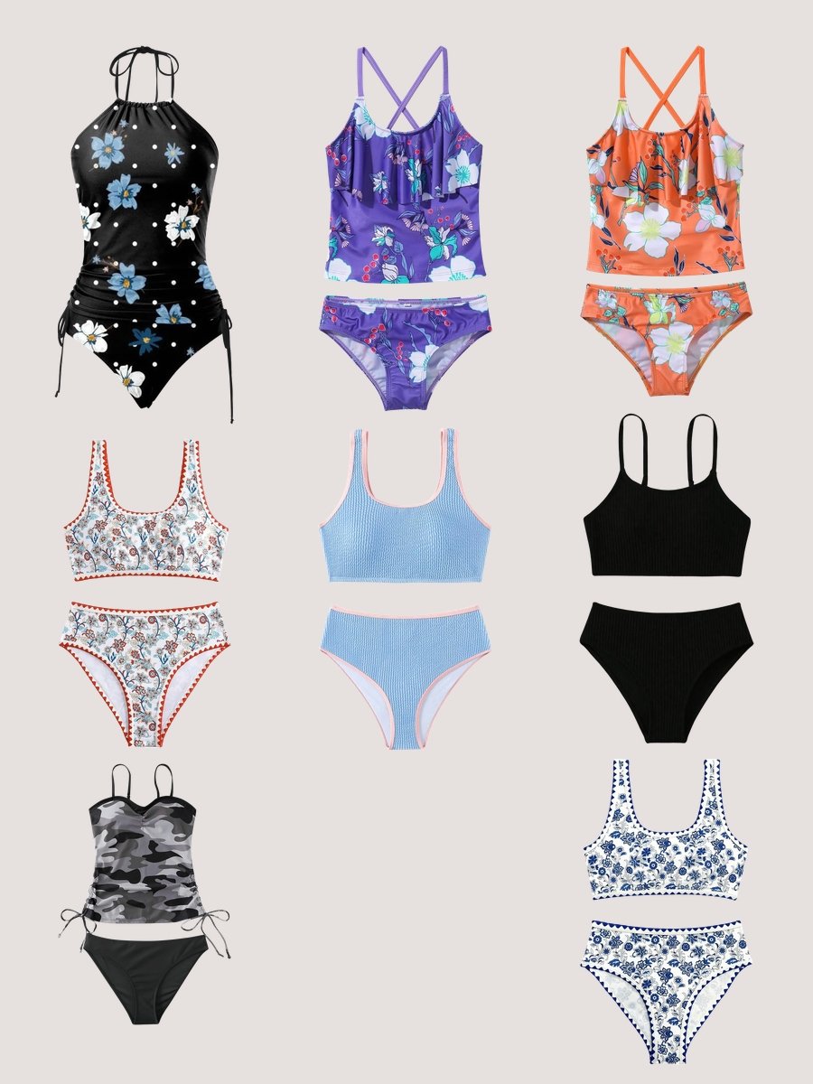 Stylish Tankini Two Piece Swimsuits for Every Occasion