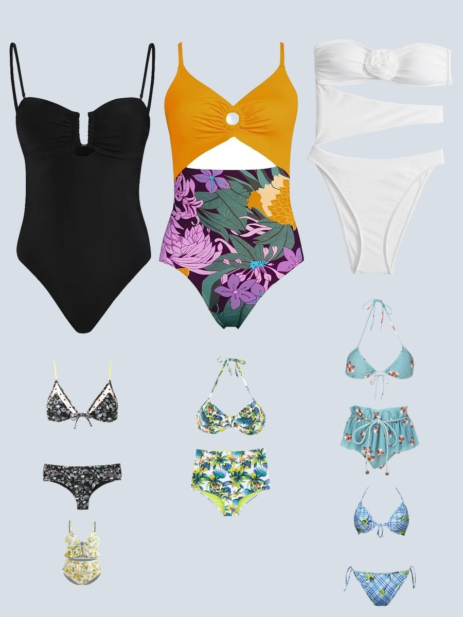 DDD Swimsuits: Dive Into Style With Floral Bikinis