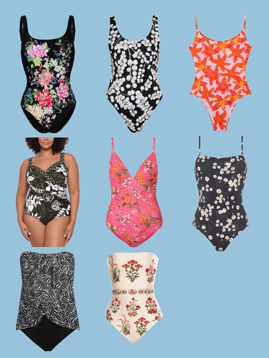 Floral Plus Size Swimsuits That Wow at Target!