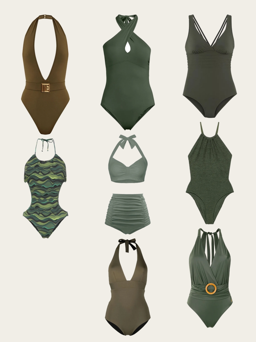 Swimsuits Olive Green: Dive Into Timeless Chic