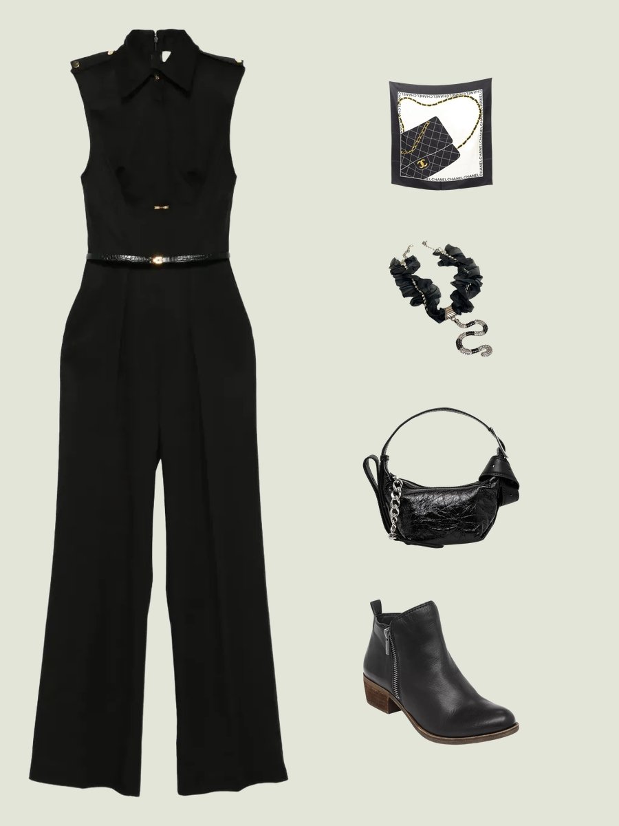 How to Style a Black Jumpsuit Effortlessly