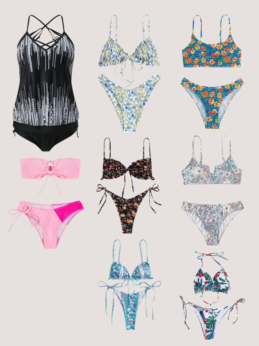 Dive into Summer with a Stunning Two-Piece Swimsuit